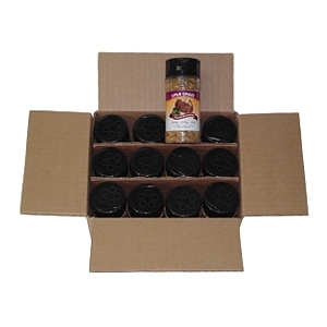 12 bottles to a case Spud Spikes Gourmet Potato Skin Rubs and Everyday Seasonings Original Blend, Garlic or Pepper (12 bottles to a case)
