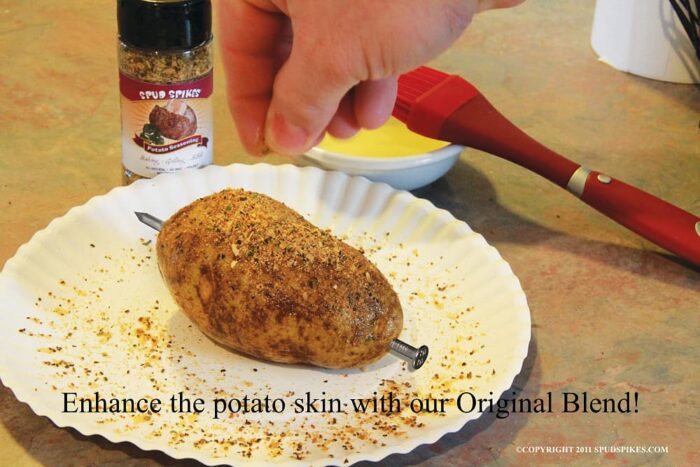 Enhance the potato skin with our Original Blend