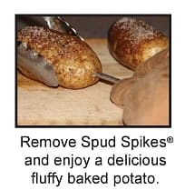 Using Spud Spikes Step 4