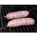 Brats on BBQ before grilling